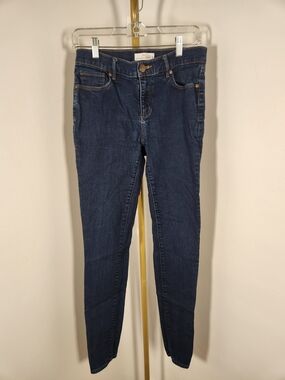 LOFT Dark Blue Skinny Jeans